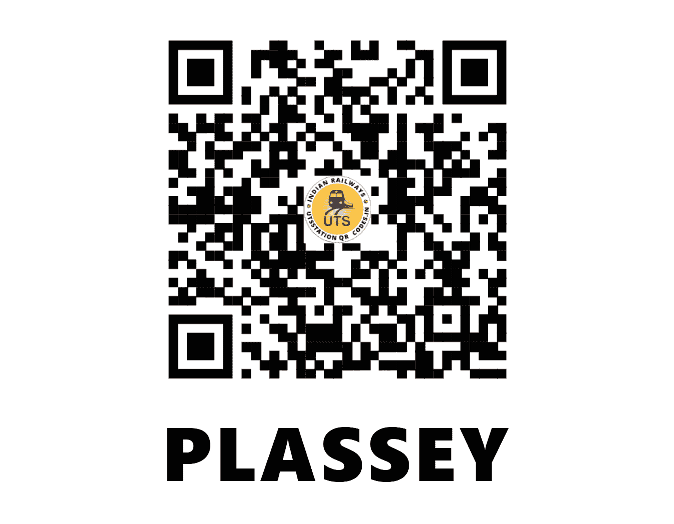 UTS QR Code for PLASSEY - PLY - ER (WEST BENGAL)